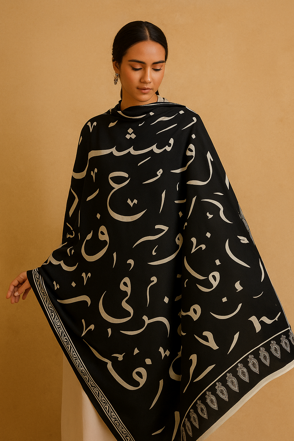 Calligraphy Duppata