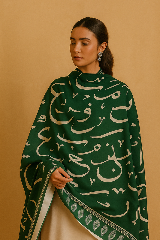 Calligraphy Duppata