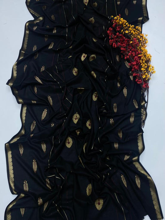 Linen printed shawl
